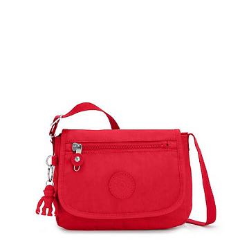 Kipling Sabian Crossbody Mini Bag Red Rouge | CA 1343UZ